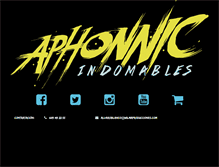 Tablet Screenshot of aphonnic.com